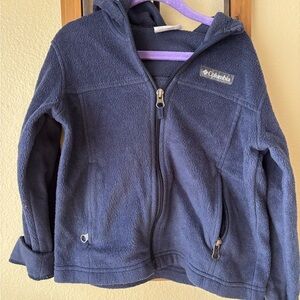 Columbia Kids' Navy Fleece Hoodie